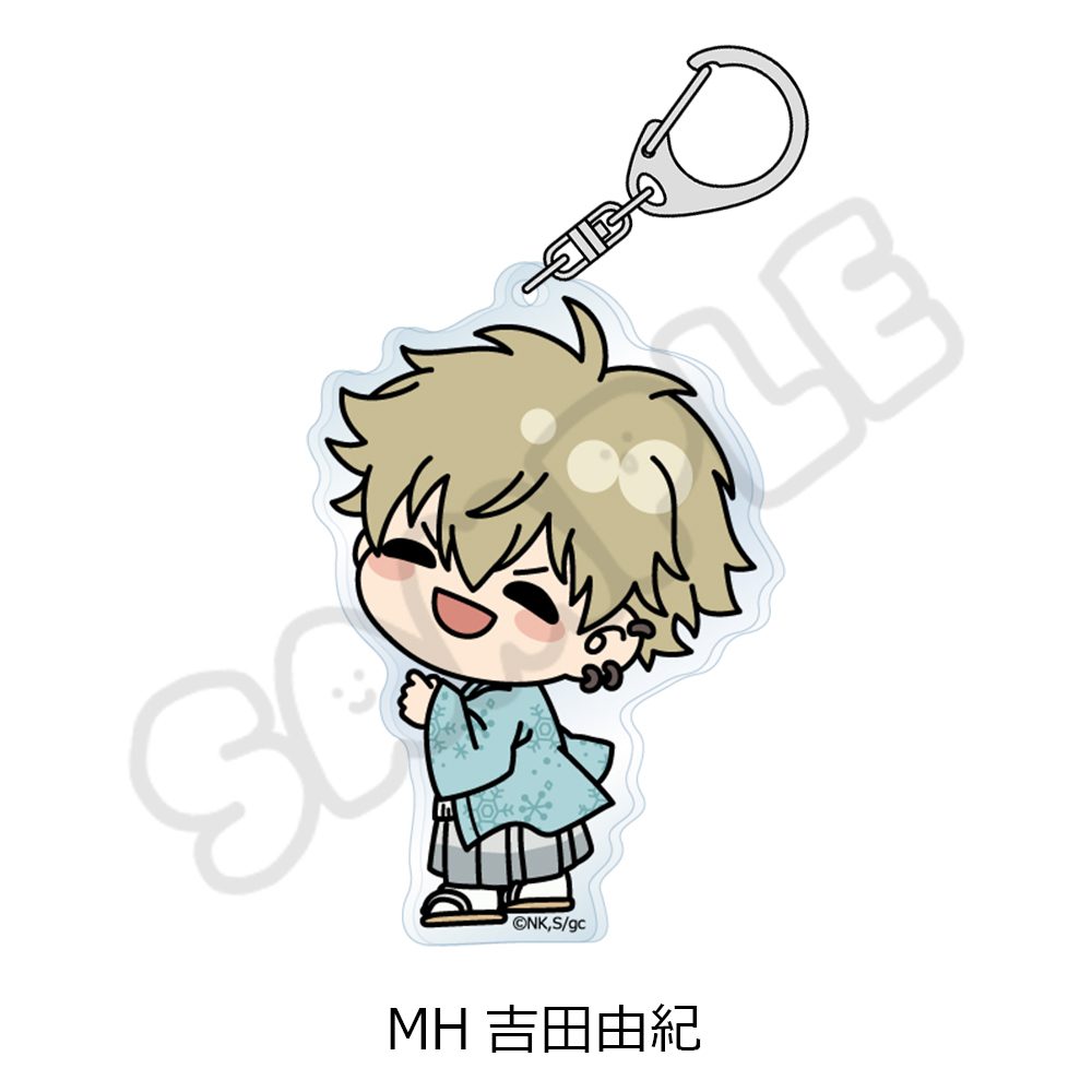 映画 ギヴン 海へ アクリルキーホルダー MH 吉田由紀 ("Given The Movie: To the Sea" Acrylic Key Chain MH Yoshida Yuki)