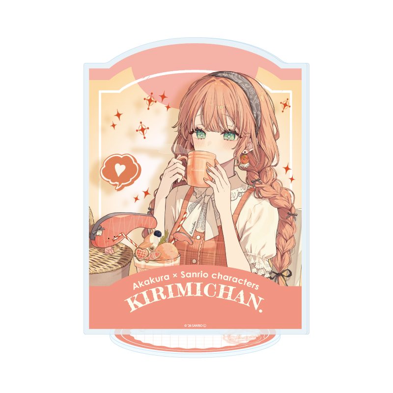 アクリルスタンド 赤倉×サンリオキャラクターズ 61 KIRIMIちゃん.(コラボイラスト) (Acrylic Stand Akakura x Sanrio Characters 61 KIRIMIchan. (Collaboration Illustration))