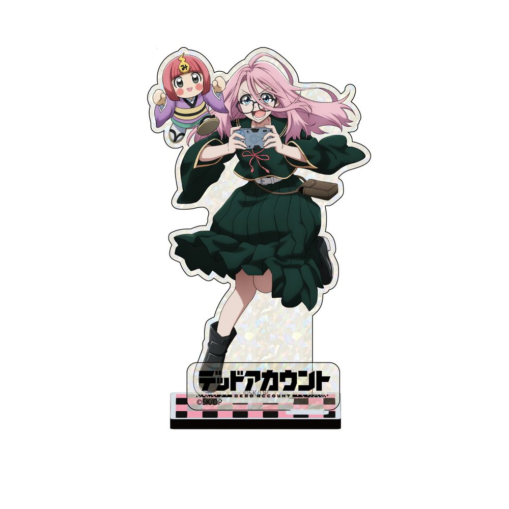 デッドアカウント ホログラムプレートアクリルスタンド 灰島ひより ("Dead Account" Hologram Plate Acrylic Stand Haijima Hiyori)