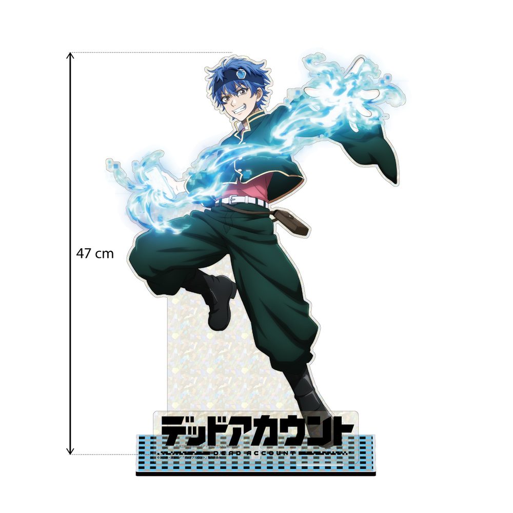 デッドアカウント 縁城蒼吏 超特大47cmホログラムアクリルスタンド ("Dead Account" Enishiro Soji Super Extra Large 47cm Hologram Acrylic Stand)