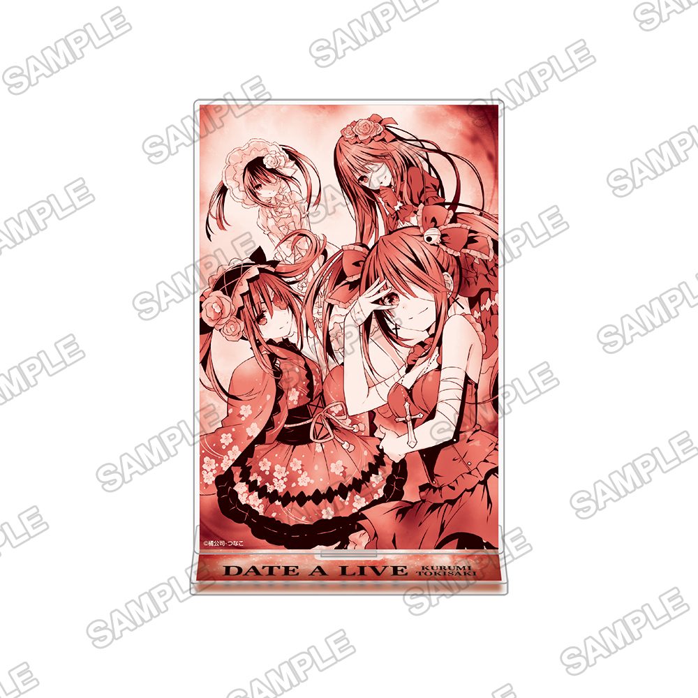 デート・ア・ライブ 狂三バレンタイン挿絵アクリルスタンドVol.1 ("Date A Live" Kurumi Valentine Book Illustration Acrylic Stand Vol. 1)