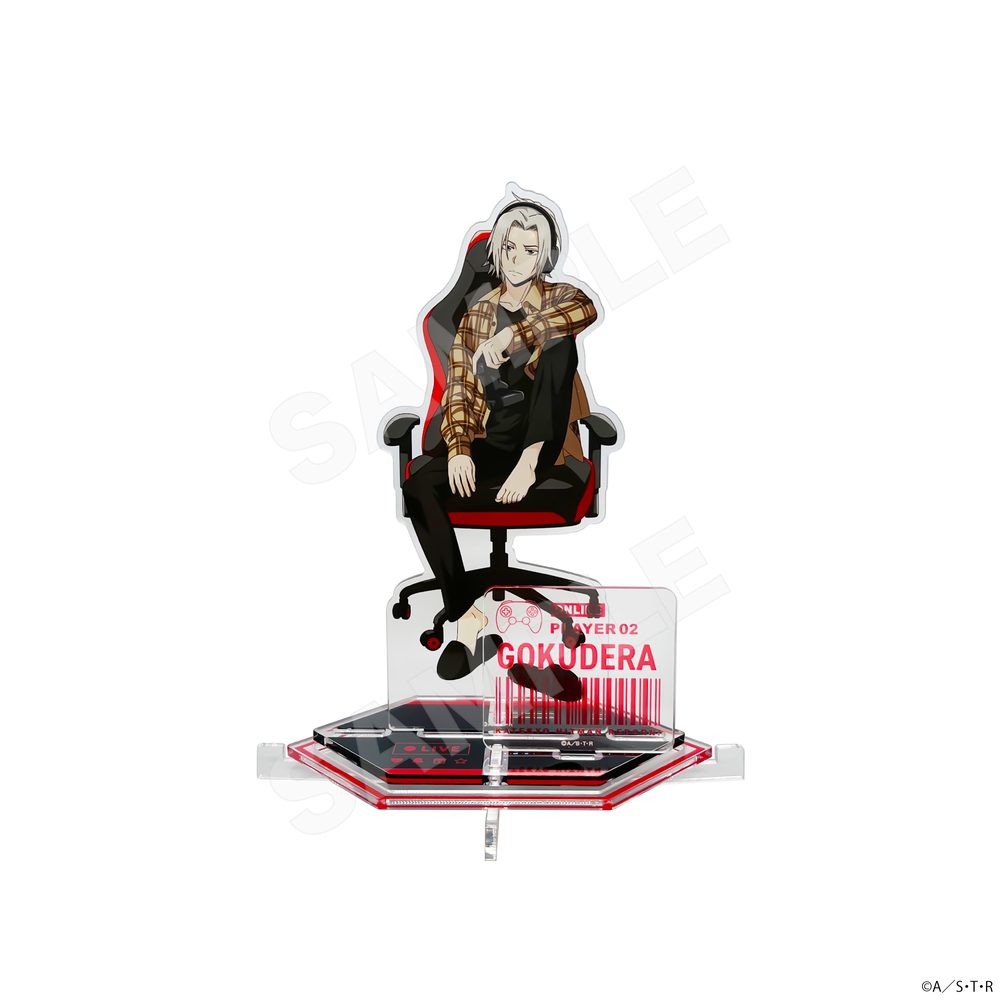 家庭教師ヒットマンREBORN! アクリルスタンド(L) 02 獄寺隼人 ("Reborn!" Acrylic Stand (L) 02 Gokudera Hayato)