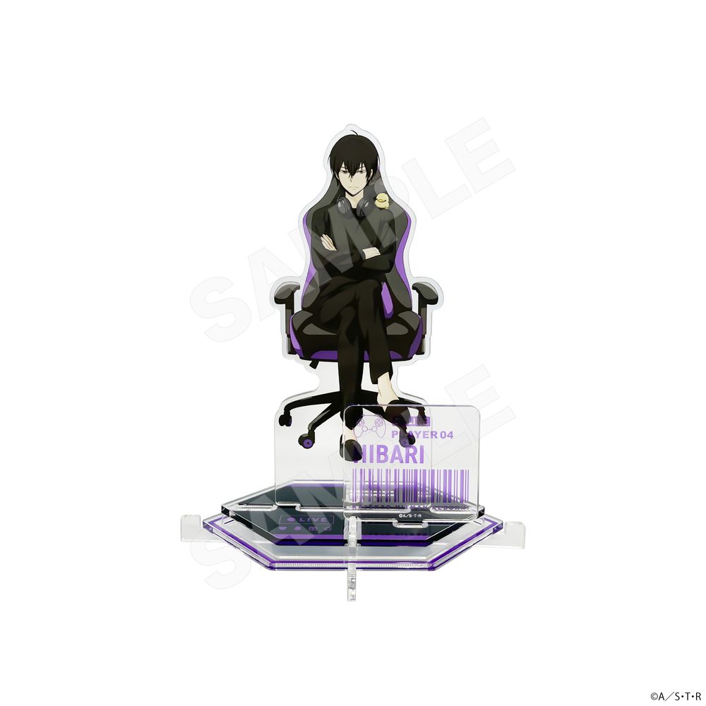 家庭教師ヒットマンREBORN! アクリルスタンド(L) 04 雲雀恭弥 ("Reborn!" Acrylic Stand (L) 04 Hibari Kyoya)