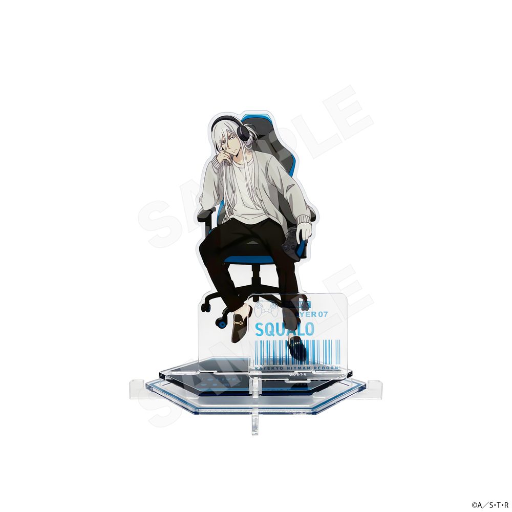 家庭教師ヒットマンREBORN! アクリルスタンド(L) 07 スペルビ・スクアーロ ("Reborn!" Acrylic Stand (L) 07 Superbia Squalo)