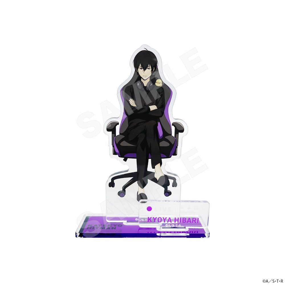 家庭教師ヒットマンREBORN! ジオラマアクリル 04 雲雀恭弥 ("Reborn!" Diorama Acrylic 04 Hibari Kyoya)
