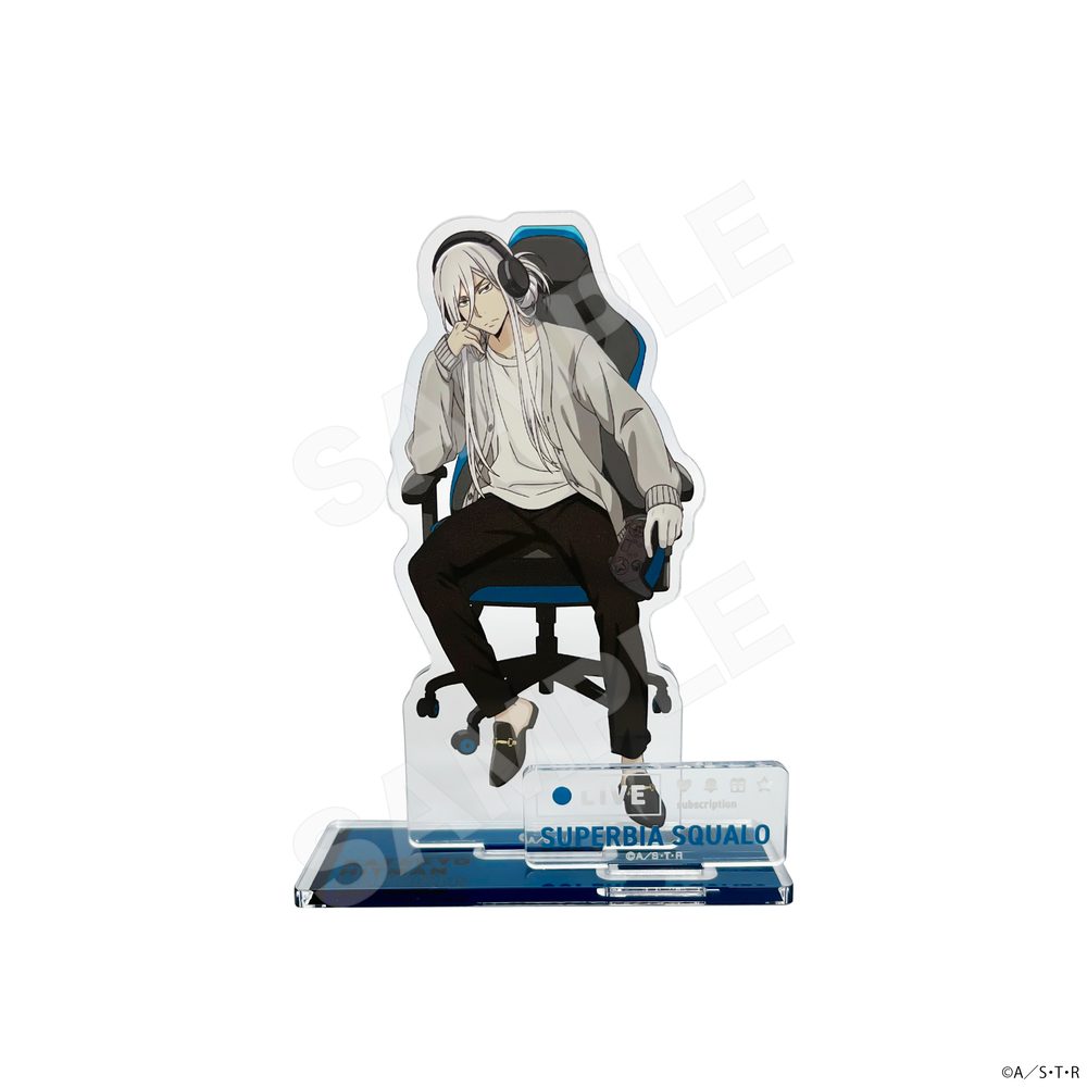 家庭教師ヒットマンREBORN! ジオラマアクリル 07 スペルビ・スクアーロ ("Reborn!" Diorama Acrylic 07 Superbia Squalo)
