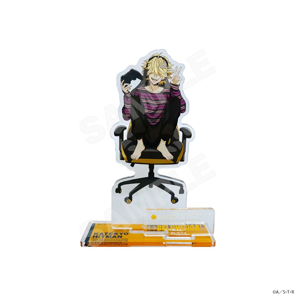 家庭教師ヒットマンREBORN! ジオラマアクリル 08 ベルフェゴール ("Reborn!" Diorama Acrylic 08 Belphegor)