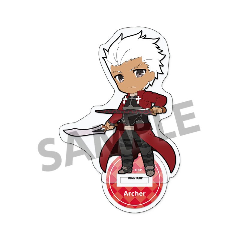 ぴくりる! Fate/Grand Order アクリルスタンド Vol.1 アーチャー/エミヤ (Pikuriru! "Fate/Grand Order" Acrylic Stand Vol. 1 Archer / EMIYA)