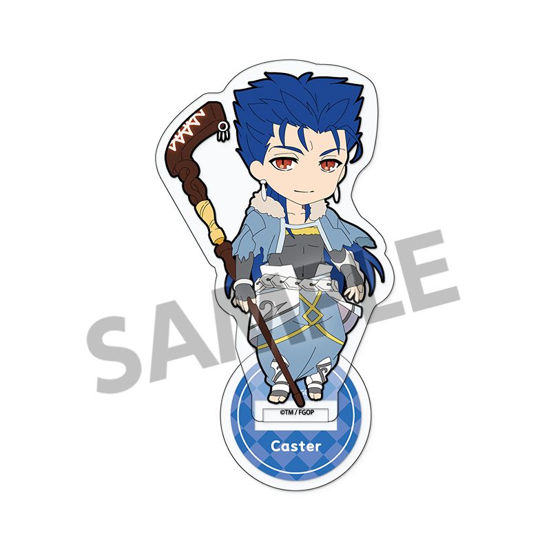 ぴくりる! Fate/Grand Order アクリルスタンド Vol.1 キャスター/クー・フーリン (Pikuriru! "Fate/Grand Order" Acrylic Stand Vol. 1 Caster / Cu Chulainn)