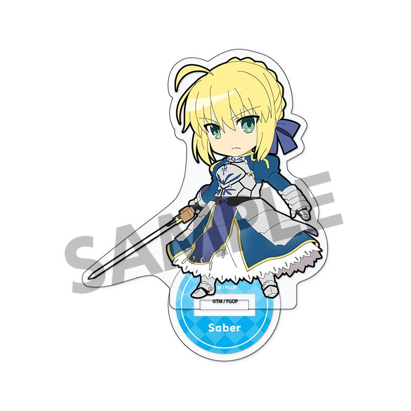 ぴくりる! Fate/Grand Order アクリルスタンド Vol.1 セイバー/アルトリア・ペンドラゴン (Pikuriru! "Fate/Grand Order" Acrylic Stand Vol. 1 Saber / Artoria Pendragon)