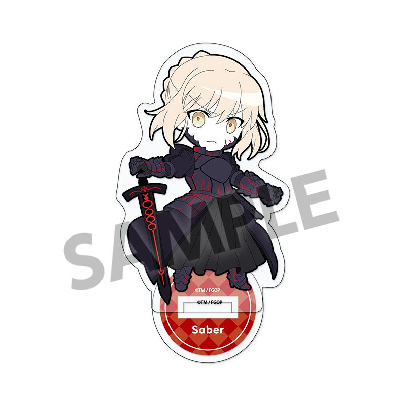 ぴくりる! Fate/Grand Order アクリルスタンド Vol.1 セイバー/アルトリア・ペンドラゴン[オルタ] (Pikuriru! "Fate/Grand Order" Acrylic Stand Vol. 1 Saber / Artoria Pendragon (Alter))