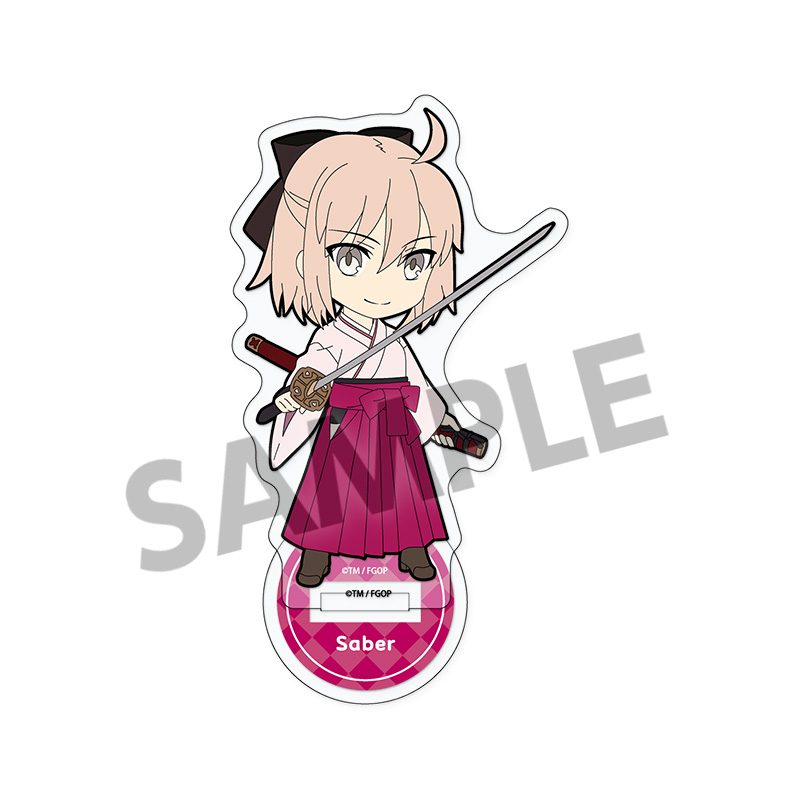 ぴくりる! Fate/Grand Order アクリルスタンド Vol.2 セイバー/沖田総司 (Pikuriru! "Fate/Grand Order" Acrylic Stand Vol. 2 Saber / Okita Souji)