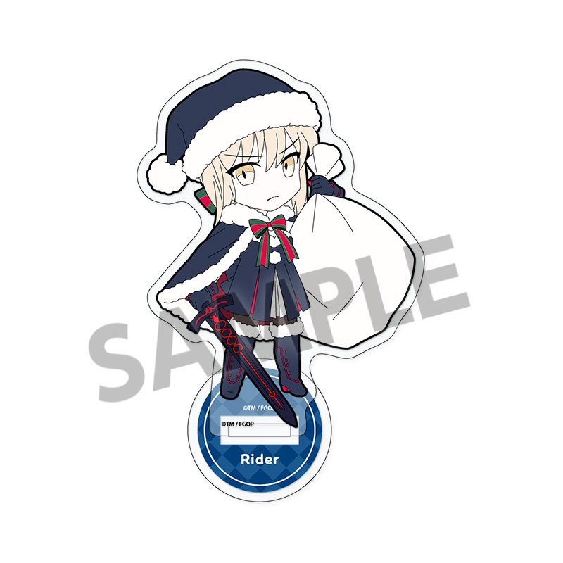 ぴくりる! Fate/Grand Order アクリルスタンド Vol.2 ライダー/アルトリア・ペンドラゴン[サンタオルタ] (Pikuriru! "Fate/Grand Order" Acrylic Stand Vol. 2 Rider / Artoria Pendragon (Santa Alter))