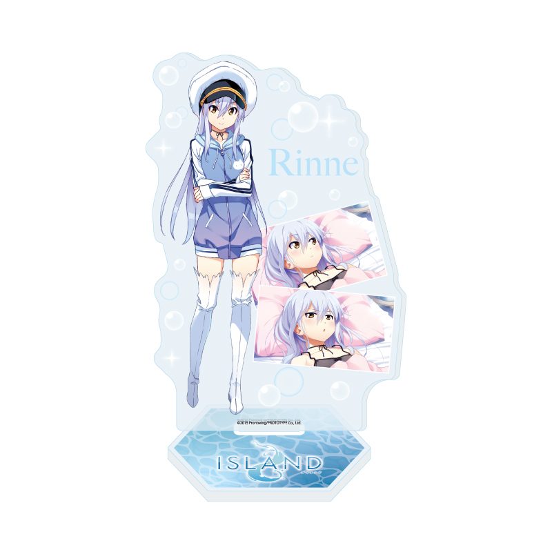アクリルスタンド ISLAND 01 御原凛音(公式イラスト) (Acrylic Stand "Island" 01 Ohara Rinne (Official Illustration))