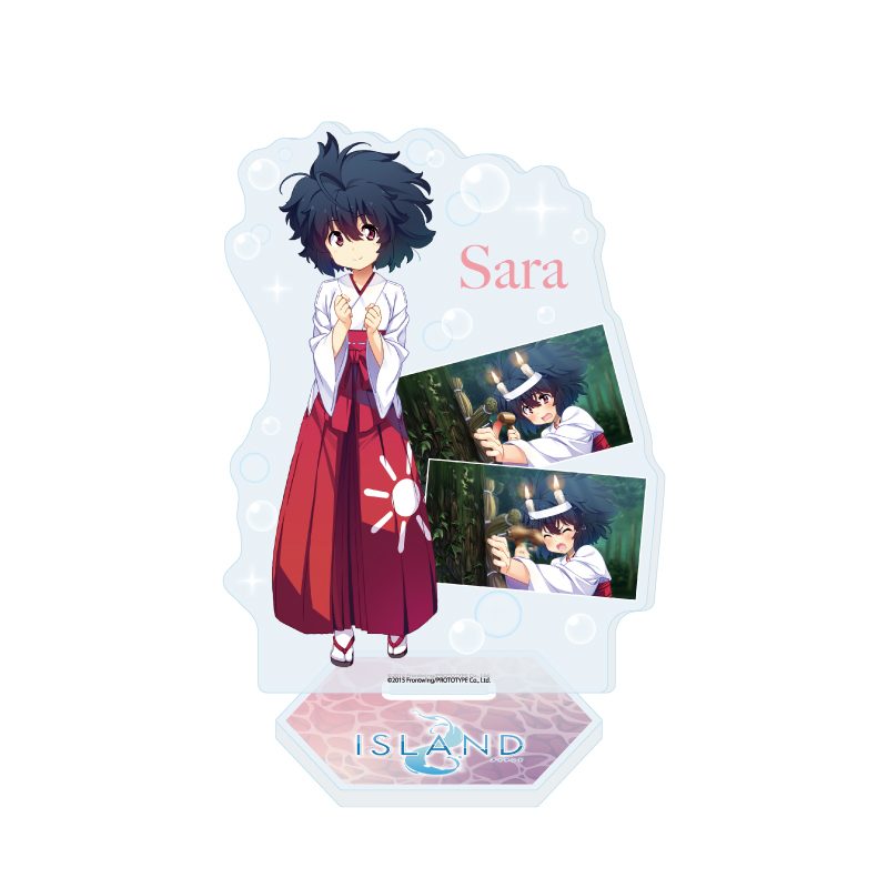 アクリルスタンド ISLAND 03 伽藍堂紗羅(公式イラスト) (Acrylic Stand "Island" 03 Garandou Sara (Official Illustration))
