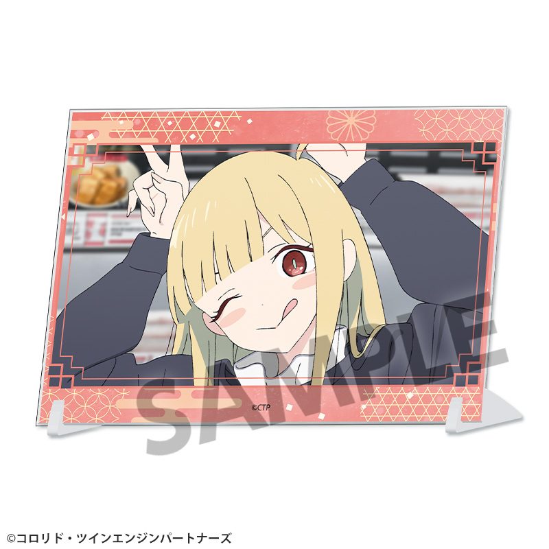 超かぐや姫! A6ビジュアルアクリルプレート かぐや/現実 ("Cosmic Princess Kaguya!" A6 Visual Acrylic Plate Kaguya / Real)