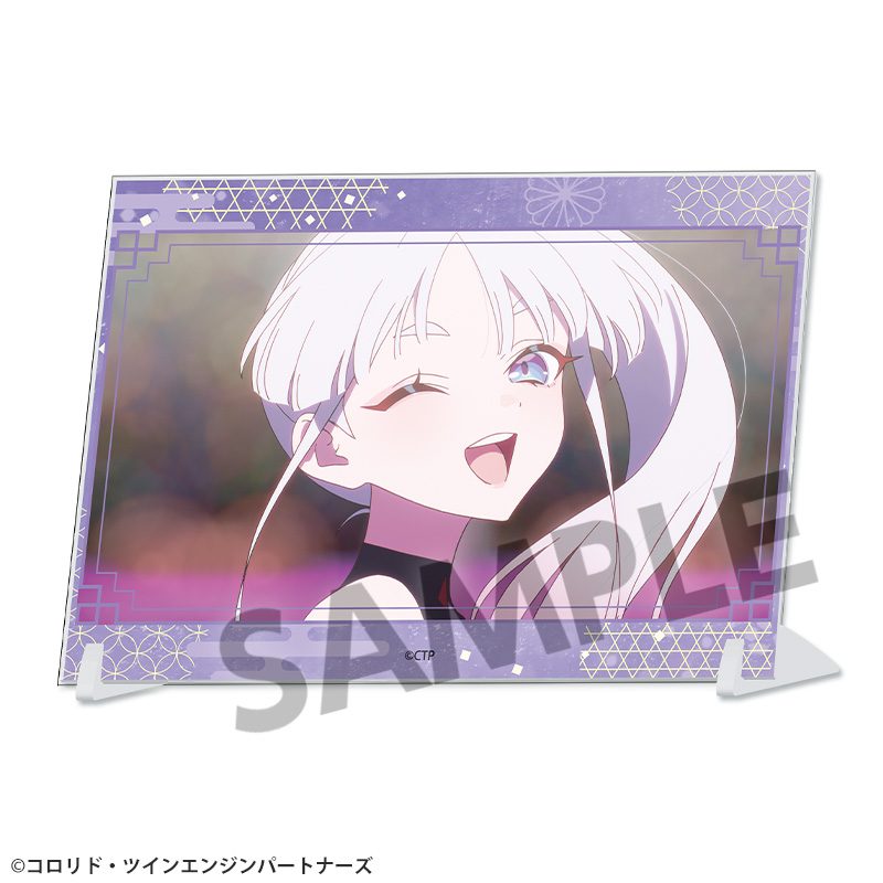 超かぐや姫! A6ビジュアルアクリルプレート 月見ヤチヨ ("Cosmic Princess Kaguya!" A6 Visual Acrylic Plate Runami Yachiyo)