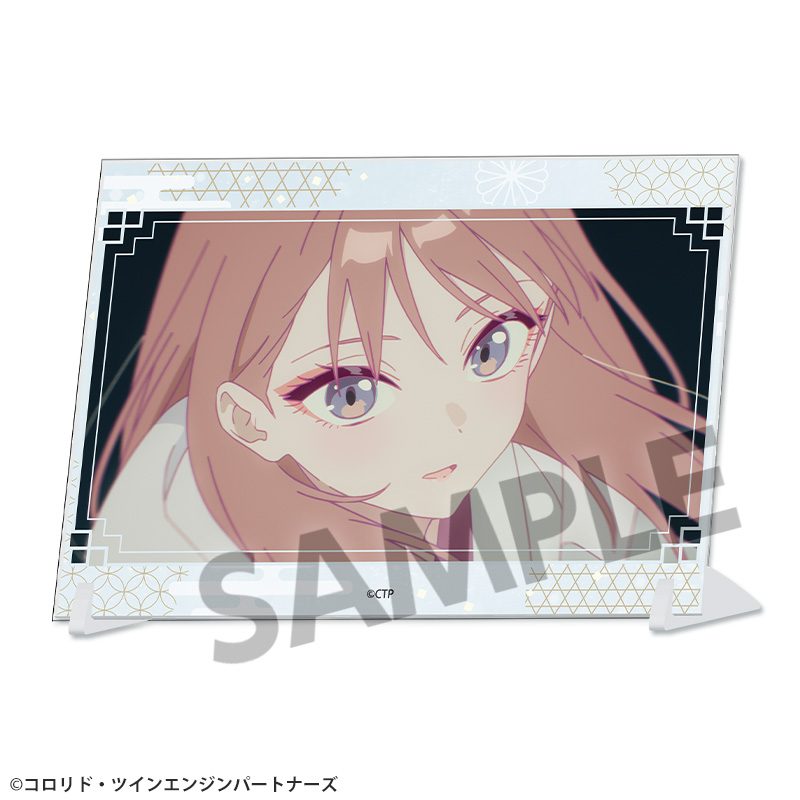 超かぐや姫! A6ビジュアルアクリルプレート 綾紬芦花 ("Cosmic Princess Kaguya!" A6 Visual Acrylic Plate Ayatsumugi Roka)