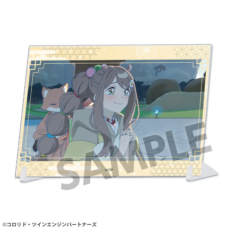 超かぐや姫! A6ビジュアルアクリルプレート 諌山真実 ("Cosmic Princess Kaguya!" A6 Visual Acrylic Plate Isayama Mami)