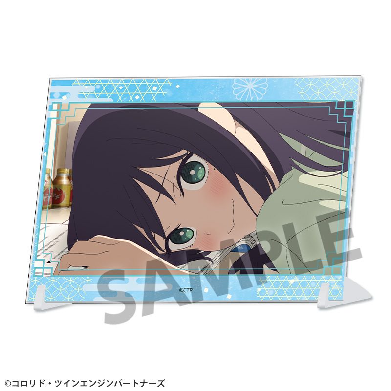 超かぐや姫! A6ビジュアルアクリルプレート 酒寄彩葉/現実 ("Cosmic Princess Kaguya!" A6 Visual Acrylic Plate Sakayori Iroha / Real)