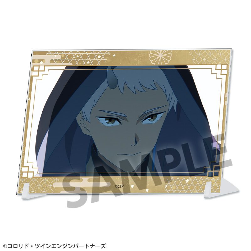 超かぐや姫! A6ビジュアルアクリルプレート 駒沢雷 ("Cosmic Princess Kaguya!" A6 Visual Acrylic Plate Komazawa Rai)