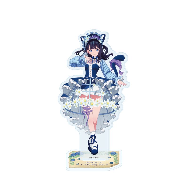 アクリルスタンド グリッドマン ユニバース 37 宝多六花 ケモミミロリィタVer.(描き下ろしイラスト) (Acrylic Stand "GRIDMAN UNIVERSE" 37 Takarada Rikka Kemomimi Lolita Ver. (Original Illustration))