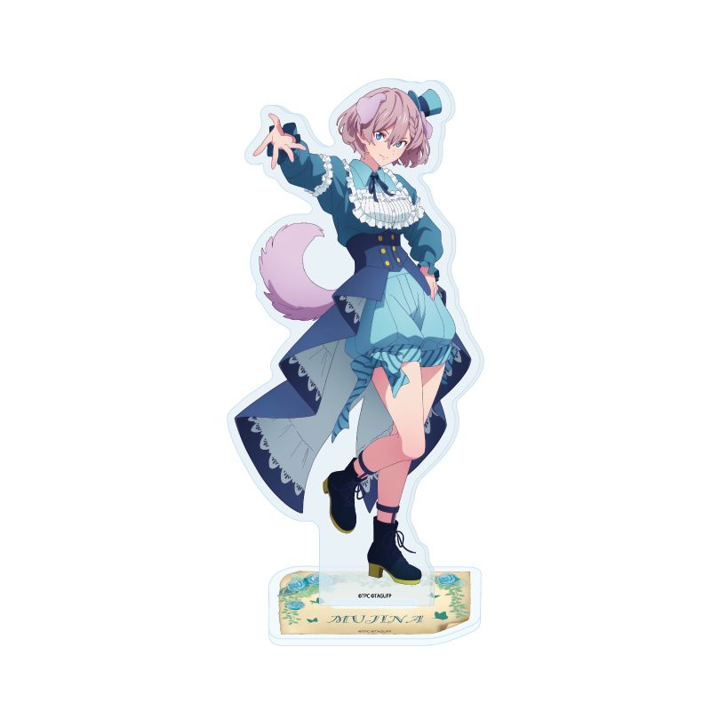 アクリルスタンド グリッドマン ユニバース 41 ムジナ ケモミミロリィタVer.(描き下ろしイラスト) (Acrylic Stand "GRIDMAN UNIVERSE" 41 Mujina Kemomimi Lolita Ver. (Original Illustration))