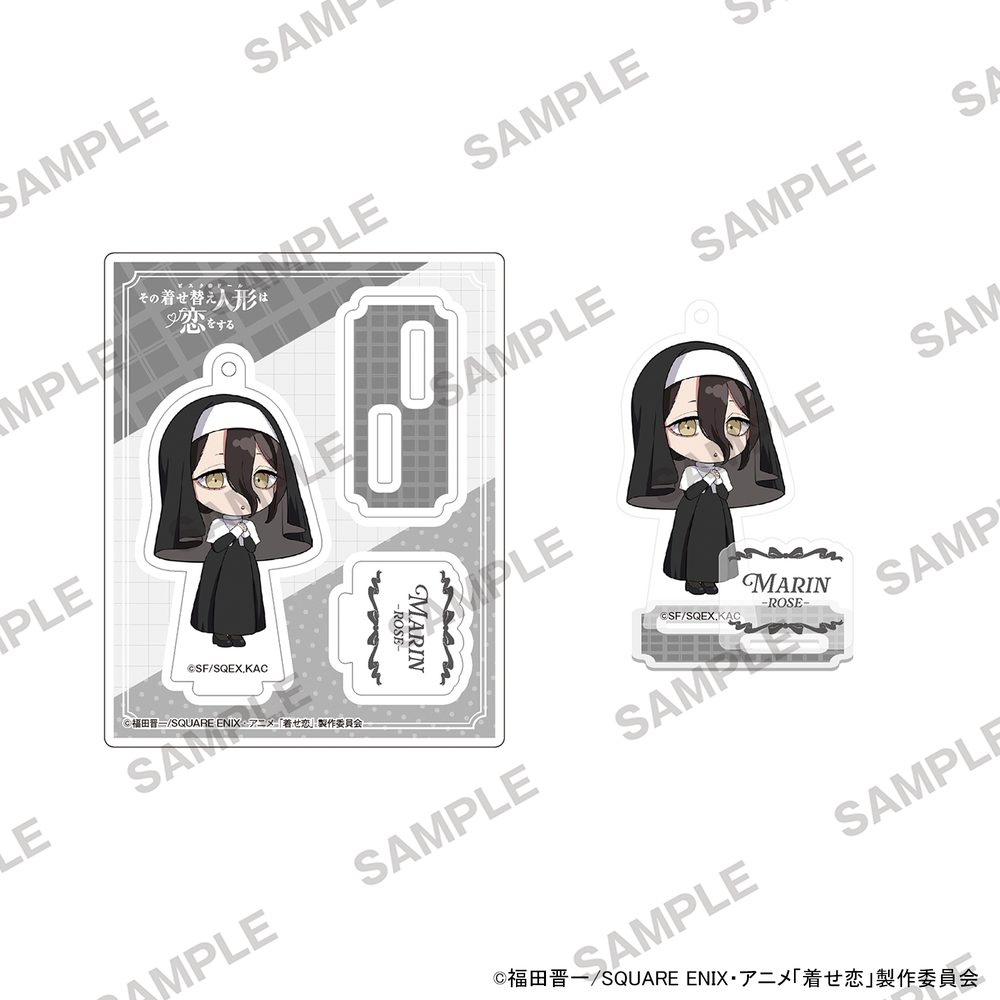 その着せ替え人形は恋をする Season 2 にいてんごアクリルスタンド 喜多川海夢(ロゼ) ("My Dress-Up Darling" Season 2 2.5 Acrylic Stand Kitagawa Marin (Rose))