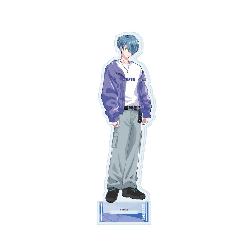アクリルスタンド アイドルと〇〇しちゃダメですか? 02 二条蘭丸(公式イラスト) (Acrylic Stand "Can I Not Fall for Idols?" 02 Nijyou Ranmaru (Official Illustration))
