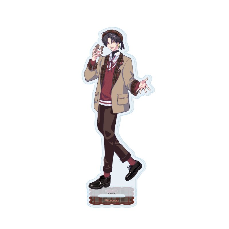 アクリルスタンド アイドルと〇〇しちゃダメですか? 05 神楽一颯(描き下ろしイラスト) (Acrylic Stand "Can I Not Fall for Idols?" 05 Kagura Issa (Original Illustration))