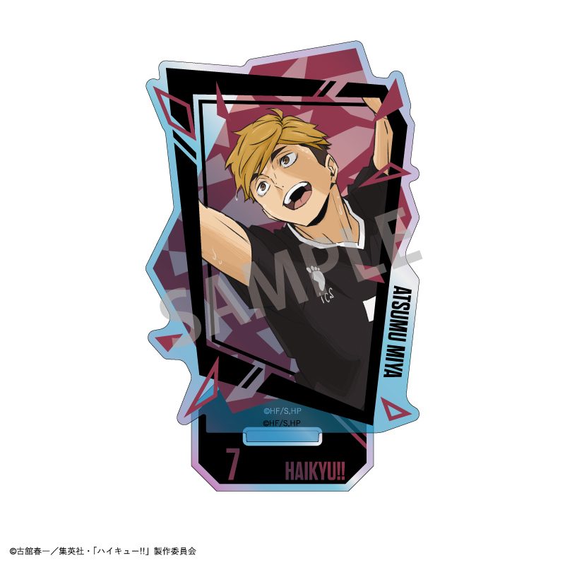 ハイキュー!! オーロラアクリルスタンド 宮侑 ("Haikyu!!" Aurora Acrylic Stand Miya Atsumu)