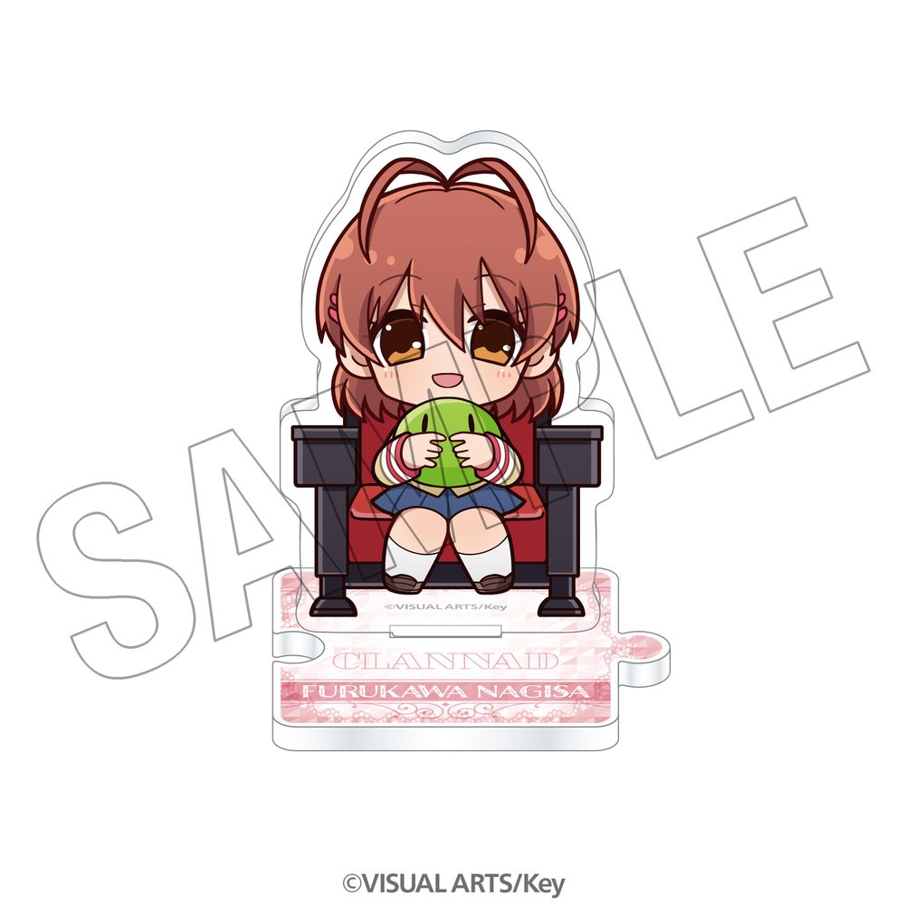 Key作品 ちびきゃらアクリルスタンド 古河渚 (Key Work Chibi Chara Acrylic Stand Furukawa Nagisa)