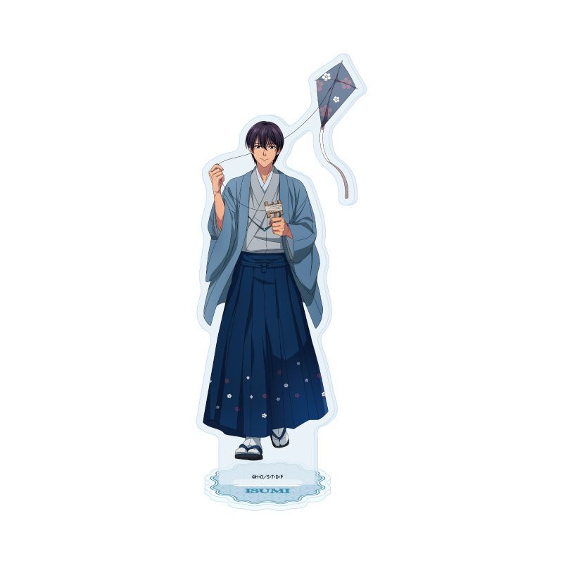 アクリルスタンド ヒカルの碁 85 伊角慎一郎 和モダン×昔遊びVer.(描き下ろしイラスト) (Acrylic Stand "Hikaru no Go" 85 Isumi Shinichiro Japanese Modern x Traditional Game Ver. (Original Illustration))