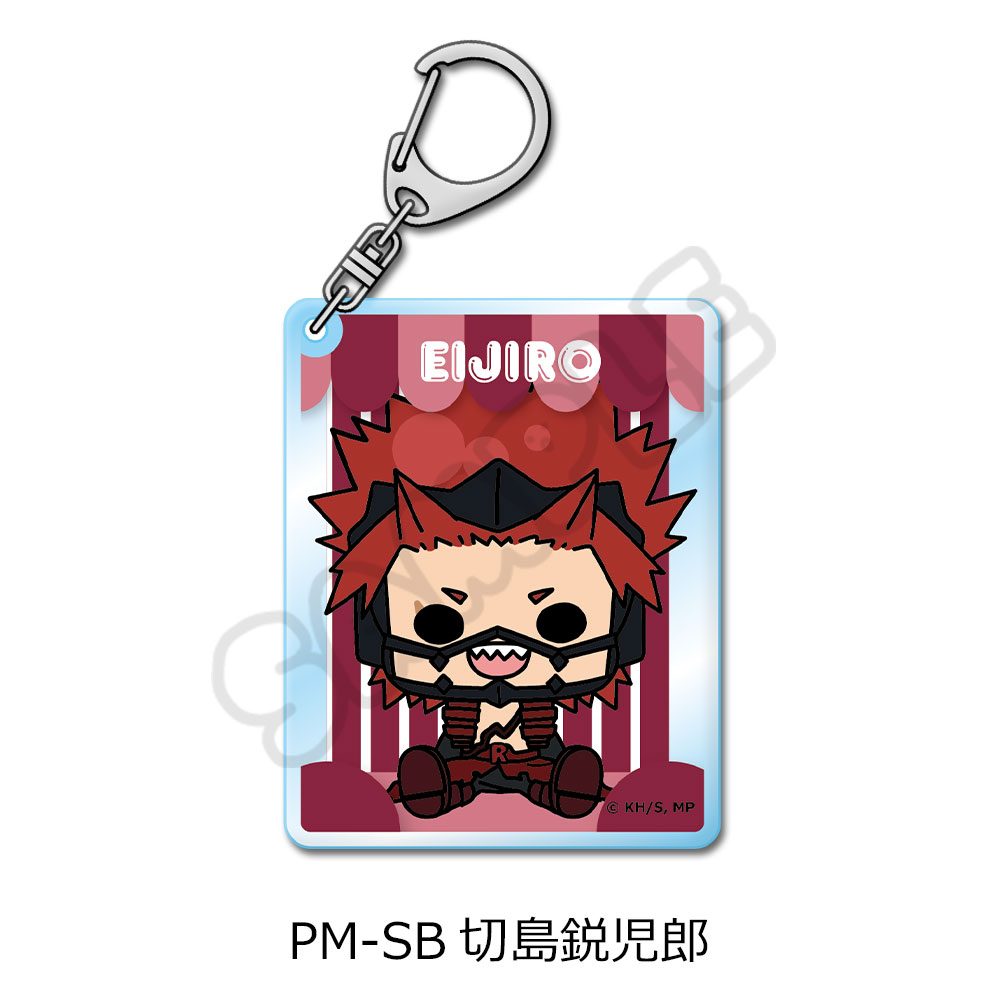 僕のヒーローアカデミア POTEmocho 第2弾 アクリルキーホルダー PM-SB 切島鋭児郎 ("My Hero Academia" POTEmocho Vol. 2 Acrylic Key Chain PM-SB Kirishima Eijiro)