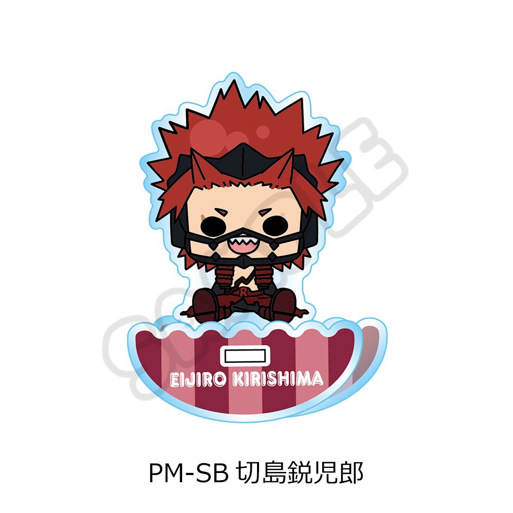 僕のヒーローアカデミア POTEmocho 第2弾 アクリルスタンド PM-SB 切島鋭児郎 ("My Hero Academia" POTEmocho Vol. 2 Acrylic Stand PM-SB Kirishima Eijiro)