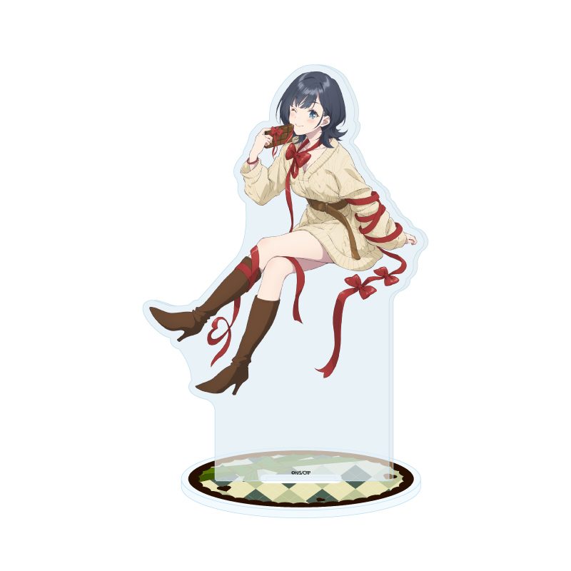 アクリルスタンド 千歳くんはラムネ瓶のなか 03 七瀬悠月 バレンタインVer.(描き下ろしイラスト) (Acrylic Stand "Chitose Is in the Ramune Bottle" 03 Nanase Yuzuki Valentine Ver. (Original Illustration))