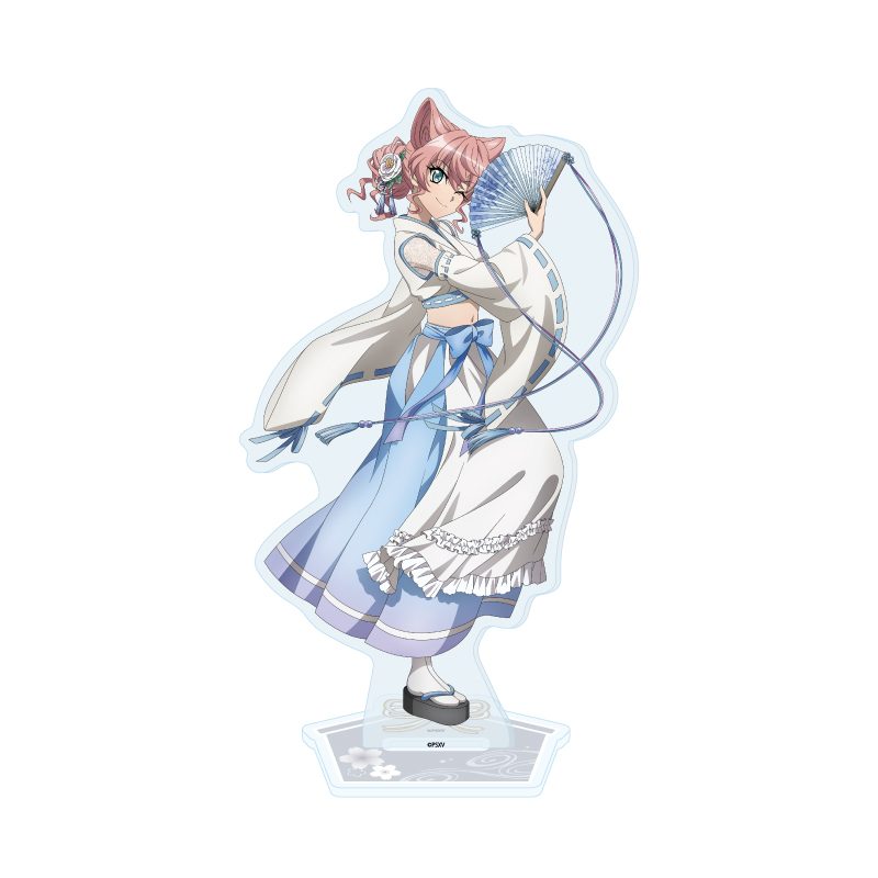アクリルスタンド 戦姫絶唱シンフォギアXV 58 マリア・カデンツァヴナ・イヴ 巫女風メイドVer.(描き下ろしイラスト) (Acrylic Stand "Senki Zessho Symphogear XV" 58 Maria Cadenzavna Eve Miko Style Maid Ver. (Original Illustration))
