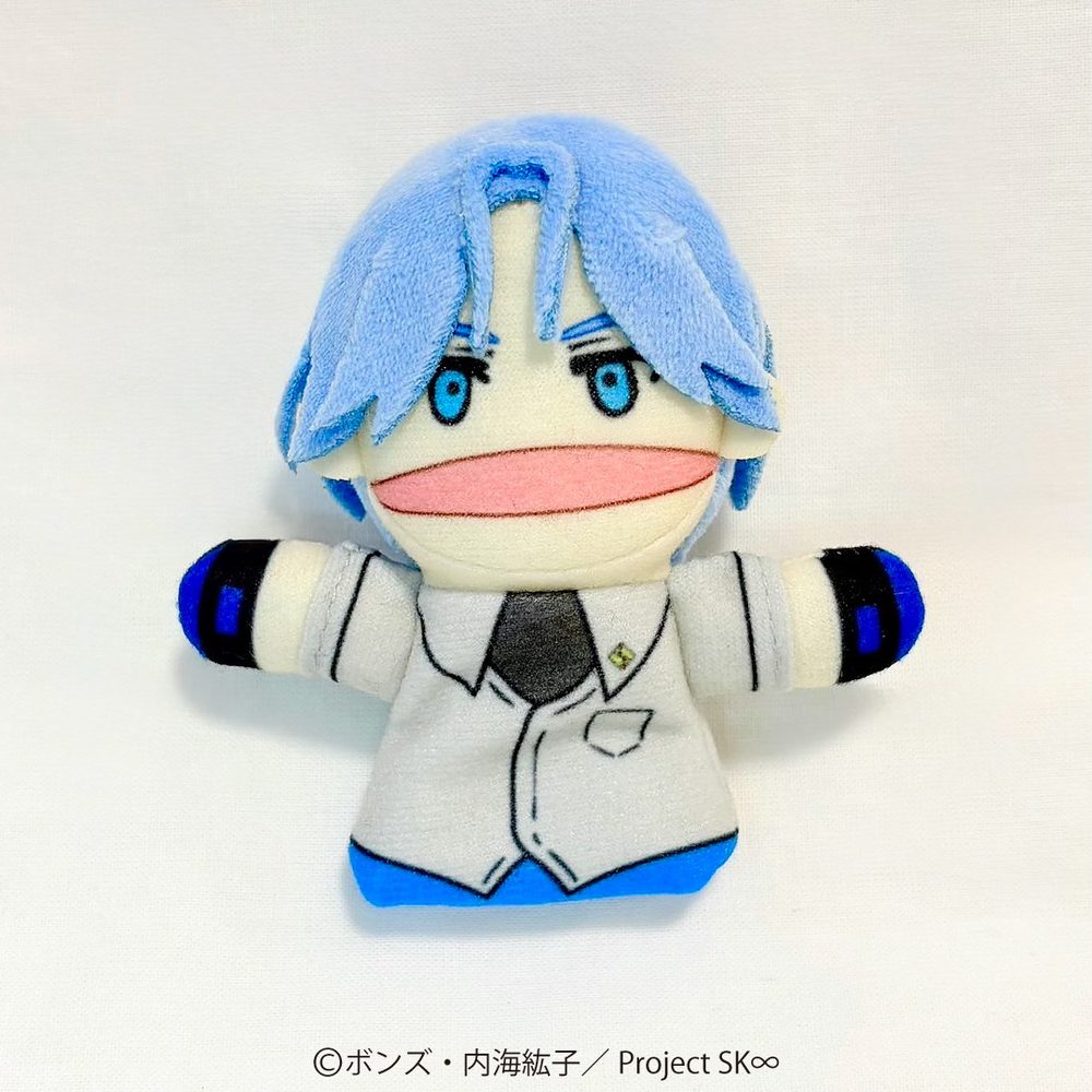 SK∞ エスケーエイト パペットキーホルダー スノー ("SK8 the Infinity" Puppet Key Chain Snow)