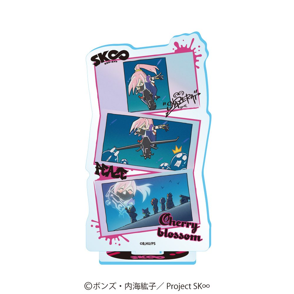 SK∞ エスケーエイト 場面写アクリルスタンド Cherry blossom ("SK8 the Infinity" Scenes Acrylic Stand Cherry blossom)