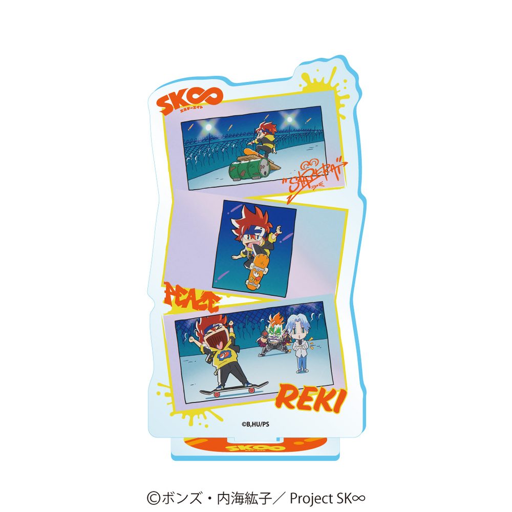 SK∞ エスケーエイト 場面写アクリルスタンド レキ ("SK8 the Infinity" Scenes Acrylic Stand Reki)