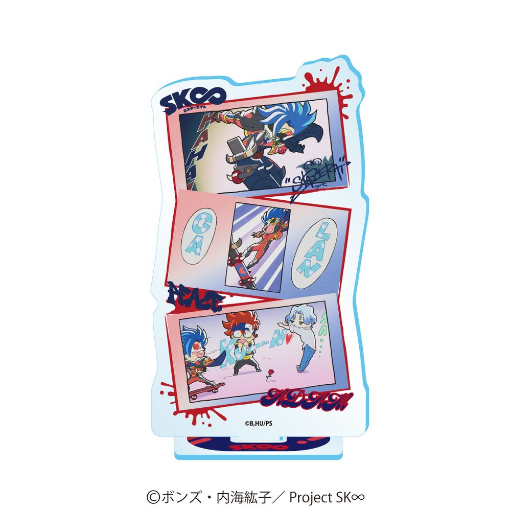 SK∞ エスケーエイト 場面写アクリルスタンド 愛抱夢 ("SK8 the Infinity" Scenes Acrylic Stand Adam)