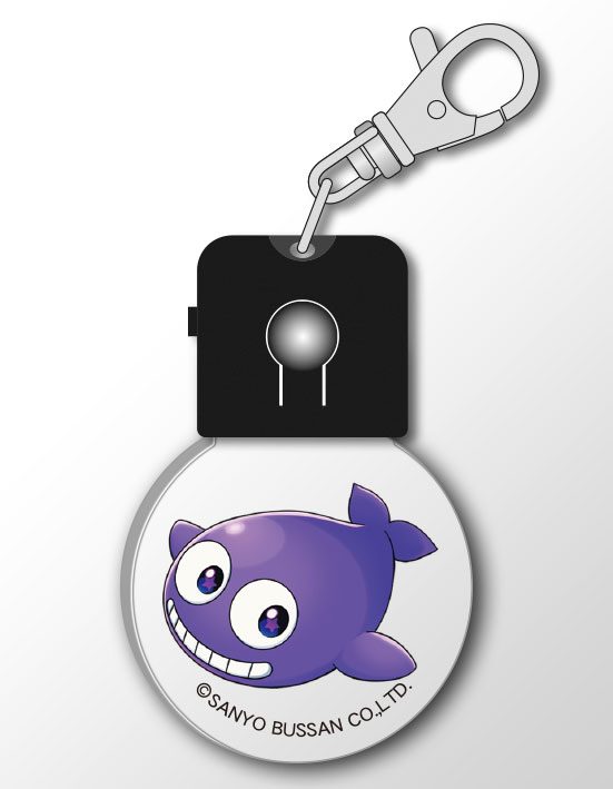 海物語 LEDキーホルダー クジラッキー (Sea Story LED Key Chain Kujilucky)