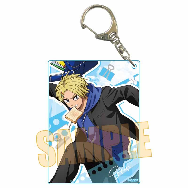 ちょいデカアクリルキーホルダー SAKAMOTO DAYS 朝倉シン(先生と生徒) (Choi Deka Acrylic Key Chain "Sakamoto Days" Asakura Shin (Teacher and Student))