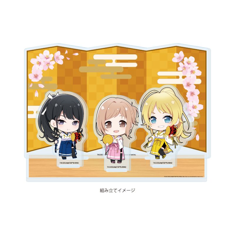 アクリルジオラマ アイドルマスター シャイニーカラーズ 09 283プロ イルミネーションスターズ 舞姫彩華Ver.(ミニキャライラスト) (Acrylic Diorama "The Idolmaster Shiny Colors" 09 283 Production illumination STARS Maihime Saika Ver. (Mini Character Illustration))