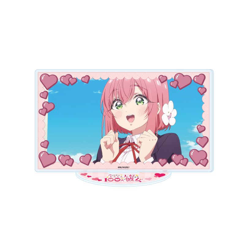 アクリルスタンド 君のことが大大大大大好きな100人の彼女 02 場面写B(場面写イラスト) (Acrylic Stand "The 100 Girlfriends Who Really, Really, Really, Really, Really Love You" 02 Scenes B (Scenes Illustration))