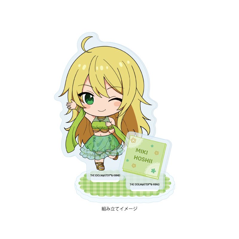 アクリルスタンドプレート アイドルマスター ミリオンライブ! 39 星井美希 童話Ver.(ミニキャライラスト) (Acrylic Stand Plate "The Idolmaster Million Live!" 39 Hoshii Miki Fairy Tale Ver. (Mini Character Illustration))