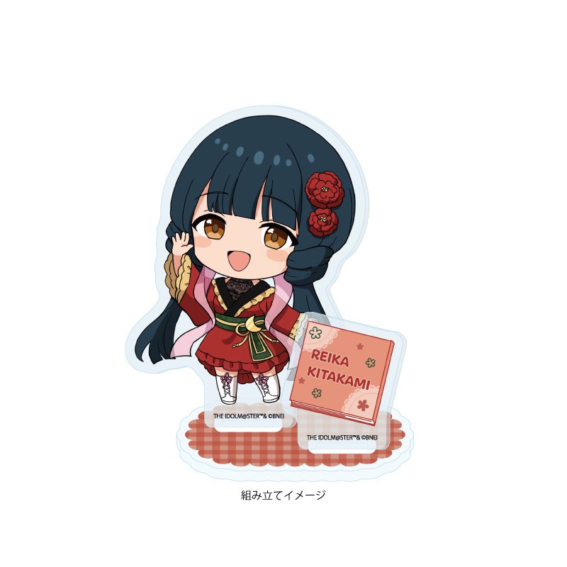 アクリルスタンドプレート アイドルマスター ミリオンライブ! 42 北上麗花 童話Ver.(ミニキャライラスト) (Acrylic Stand Plate "The Idolmaster Million Live!" 42 Kitakami Reika Fairy Tale Ver. (Mini Character Illustration))