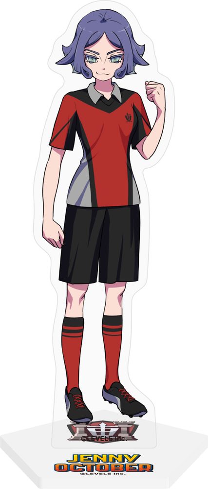 イナズマイレブン 英雄たちのヴィクトリーロード キャラクターアクリルスタンド Vol.6 ジェニー・オクトーバー ("Inazuma Eleven: Victory Road" Character Acrylic Stand Vol. 6 Jenny October)