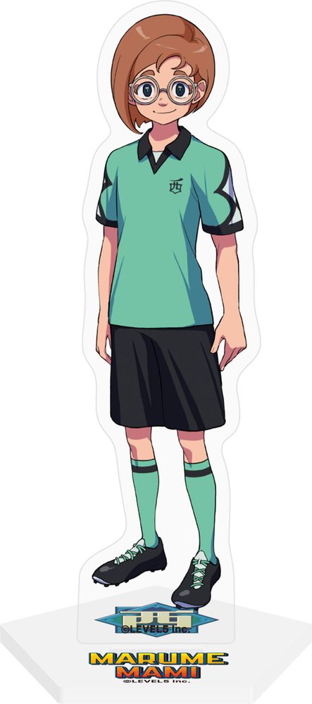 イナズマイレブン 英雄たちのヴィクトリーロード キャラクターアクリルスタンド Vol.6 丸目舞美 ("Inazuma Eleven: Victory Road" Character Acrylic Stand Vol. 6 Marume Mami)