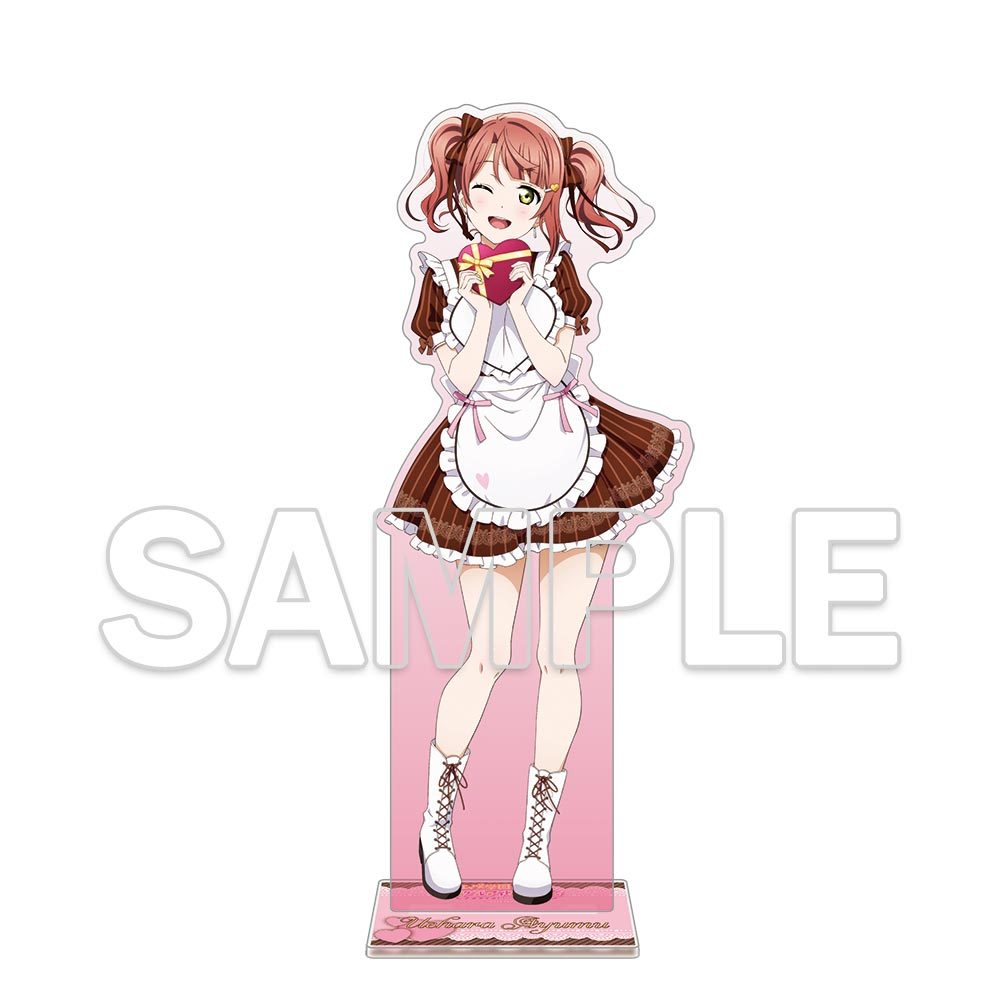 ラブライブ!虹ヶ咲学園スクールアイドル同好会 BIGアクリルスタンド Ver.Valentine2026 上原歩夢 ("Love Live! Nijigasaki High School Idol Club" Big Acrylic Stand Ver. Valentine2026 Uehara Ayumu)